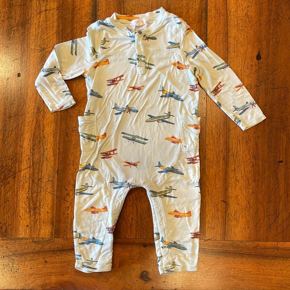 ANGEL DEAR | airplane long all one piece | 12-18 m
